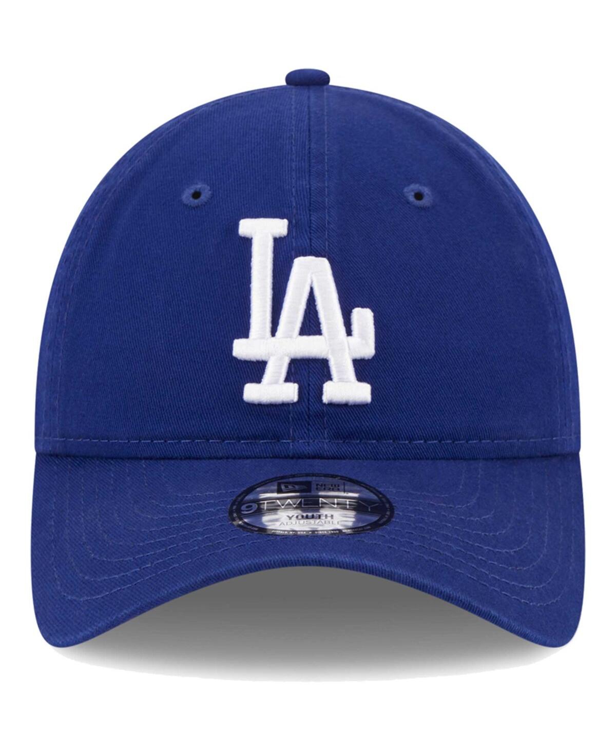 New Era Little Boys And Girls  Royal Los Angeles Dodgers Team 9twenty Adjustable Hat In Blue