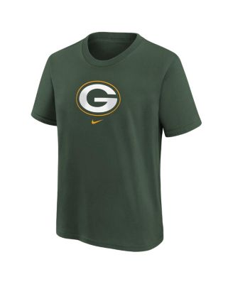 Preschool Boys and Girls Green Green Bay Packers Team Wordmark T-shirt