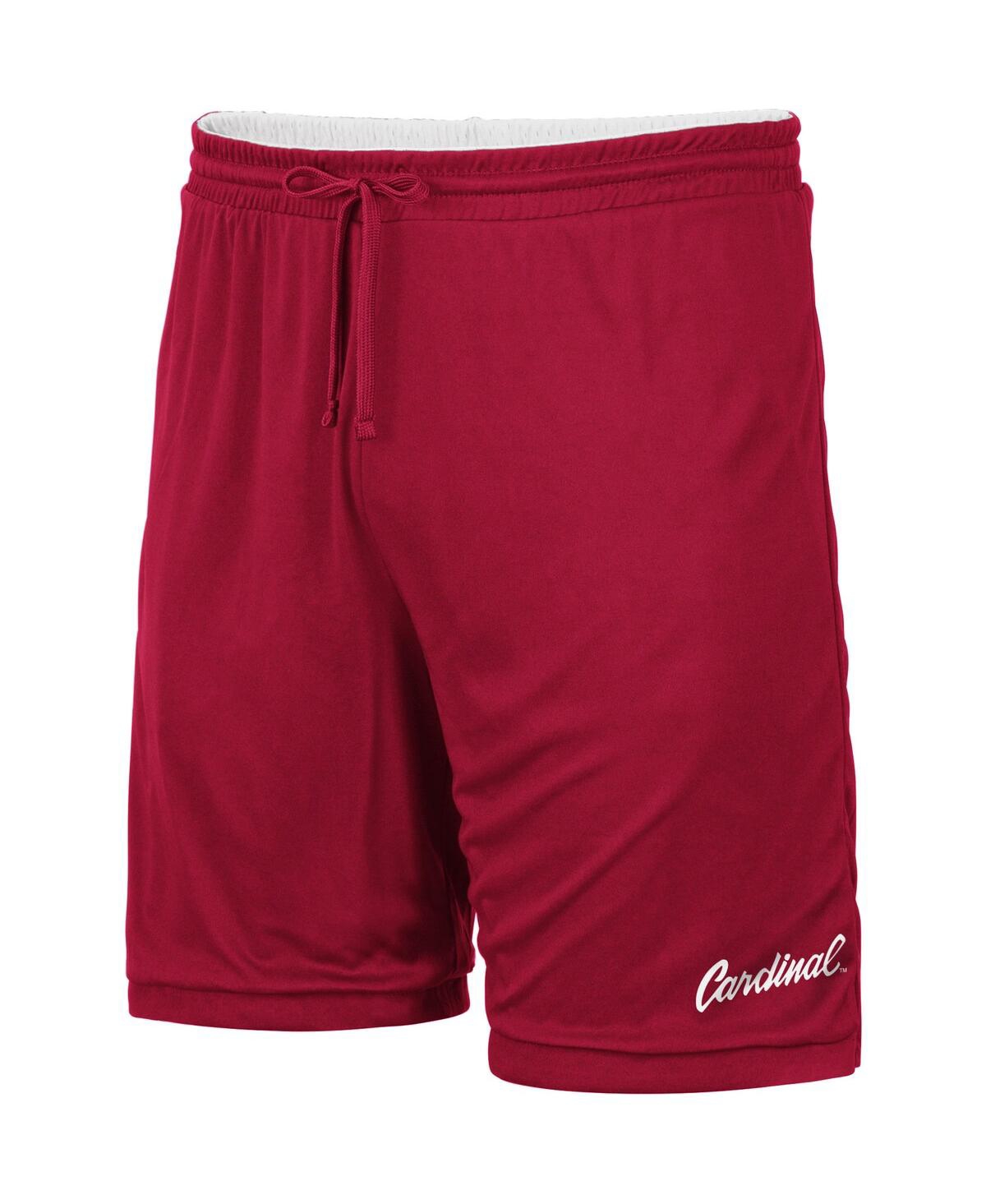 Shop Colosseum Men's  Cardinal Stanford Cardinal Wiggum Reversible Shorts
