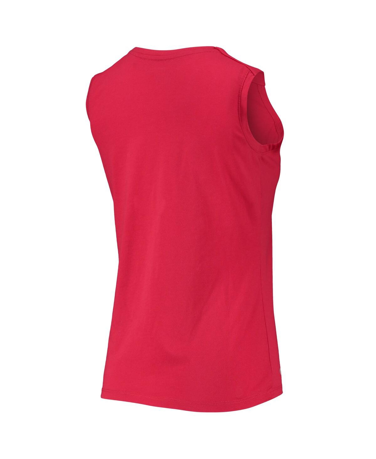 Shop Levelwear Women's  Red Washington Nationals Macy Tank Top