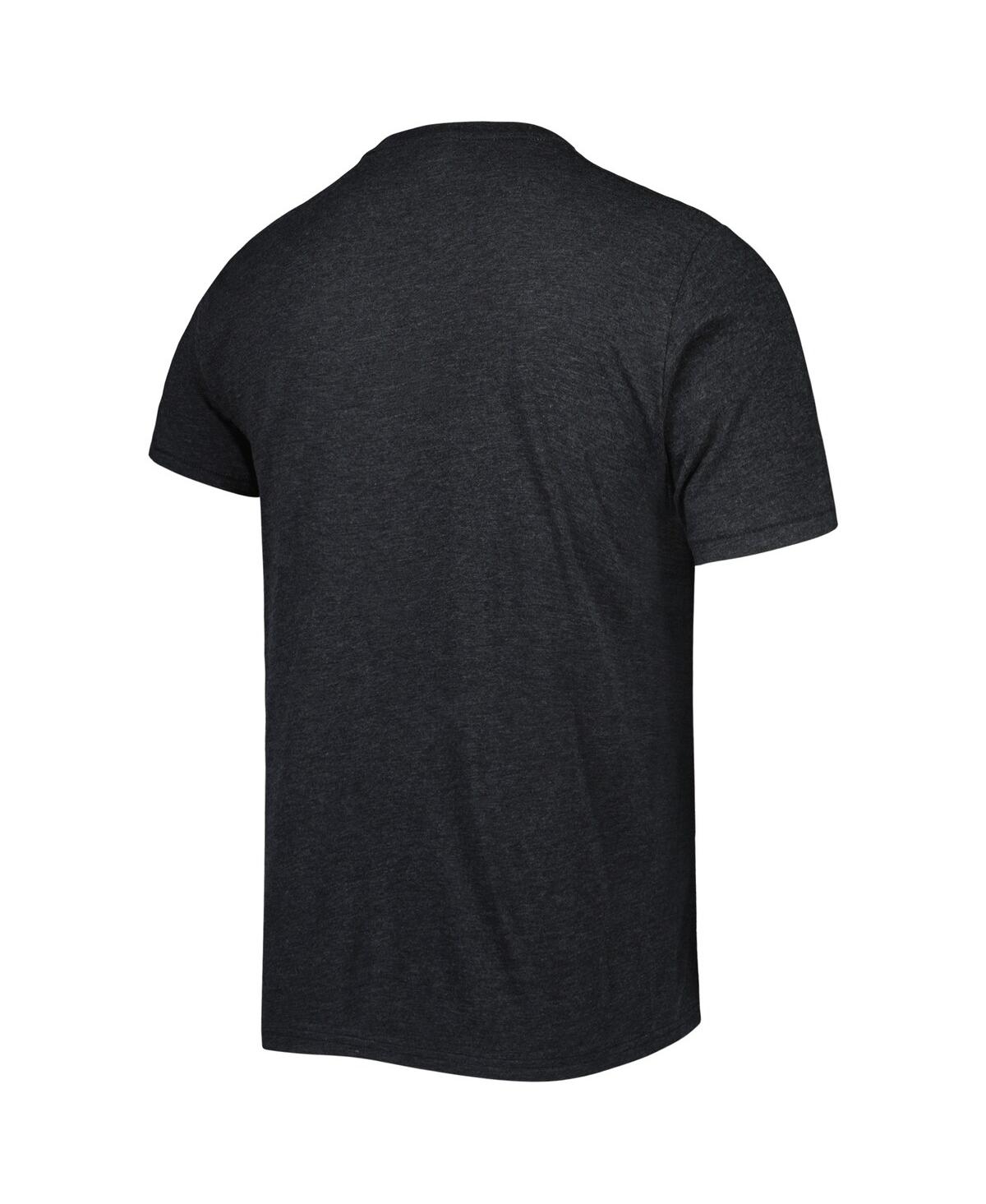 Homage Men's  Charcoal Baltimore Ravens Victory Monday Tri-blend T-shirt In Charcoal