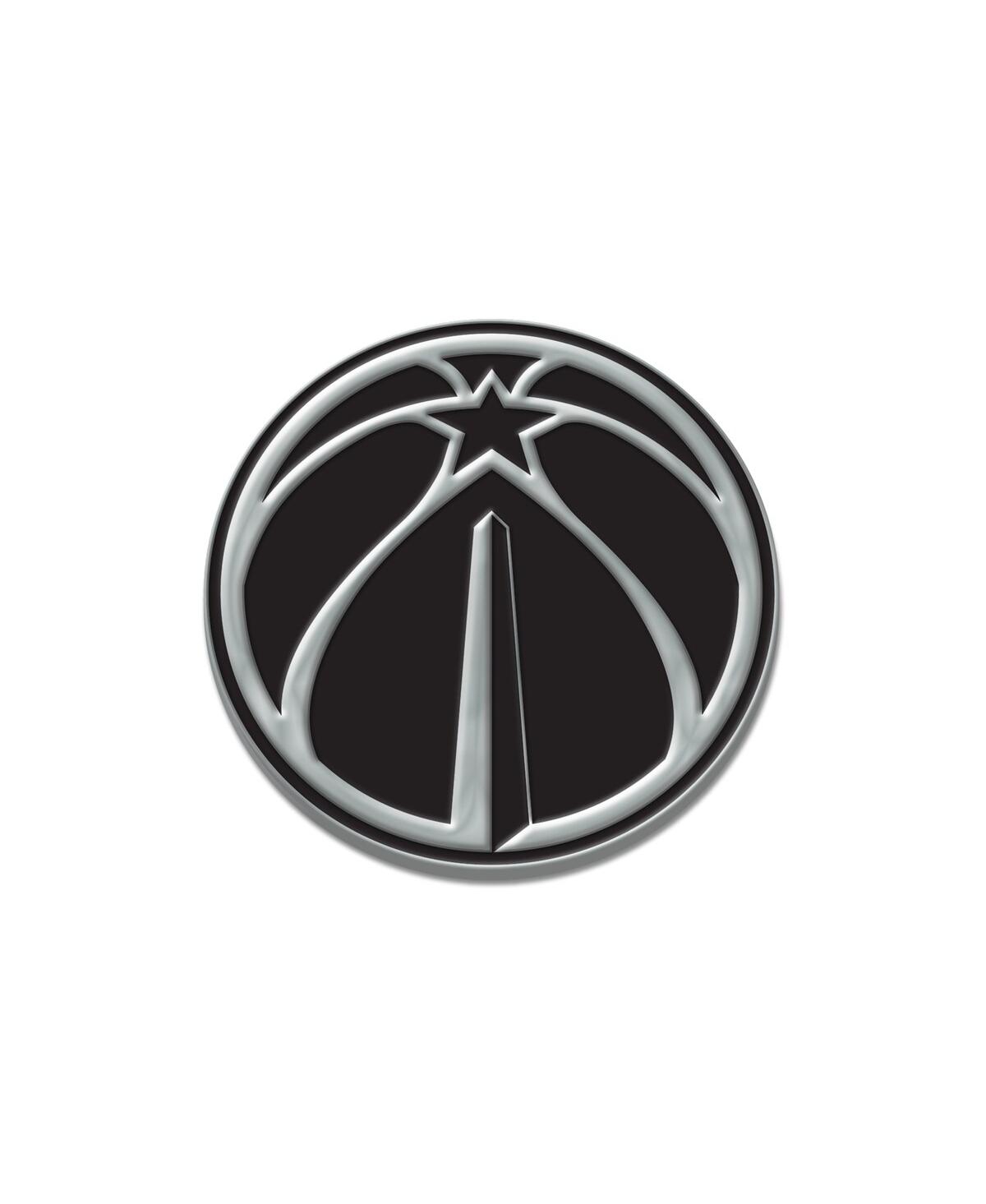 Wincraft Washington Wizards Team Chrome Car Emblem In Black