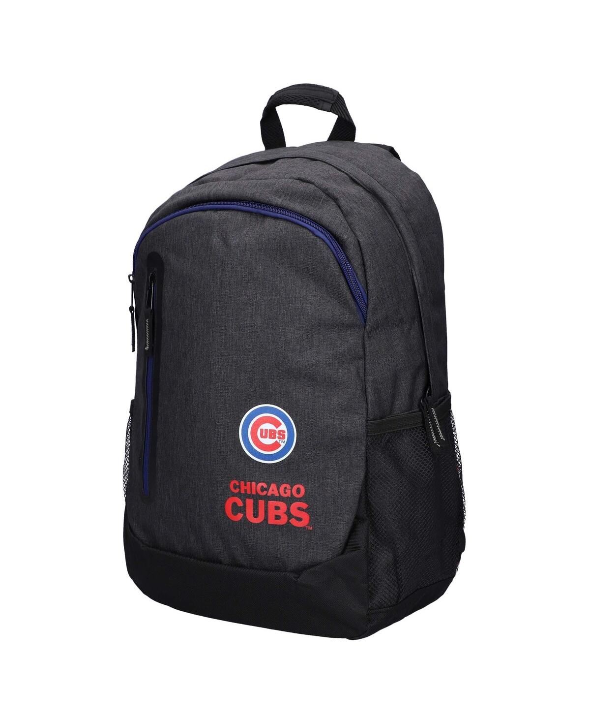 Foco Kids' Youth Boys And Girls  Black Chicago Cubs Bold Color Backpack
