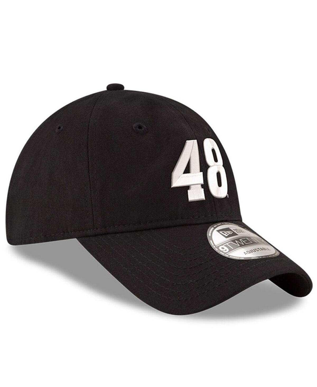 NEW ERA MEN'S NEW ERA BLACK ALEX BOWMAN ENZYME WASHED 9TWENTY ADJUSTABLE HAT 