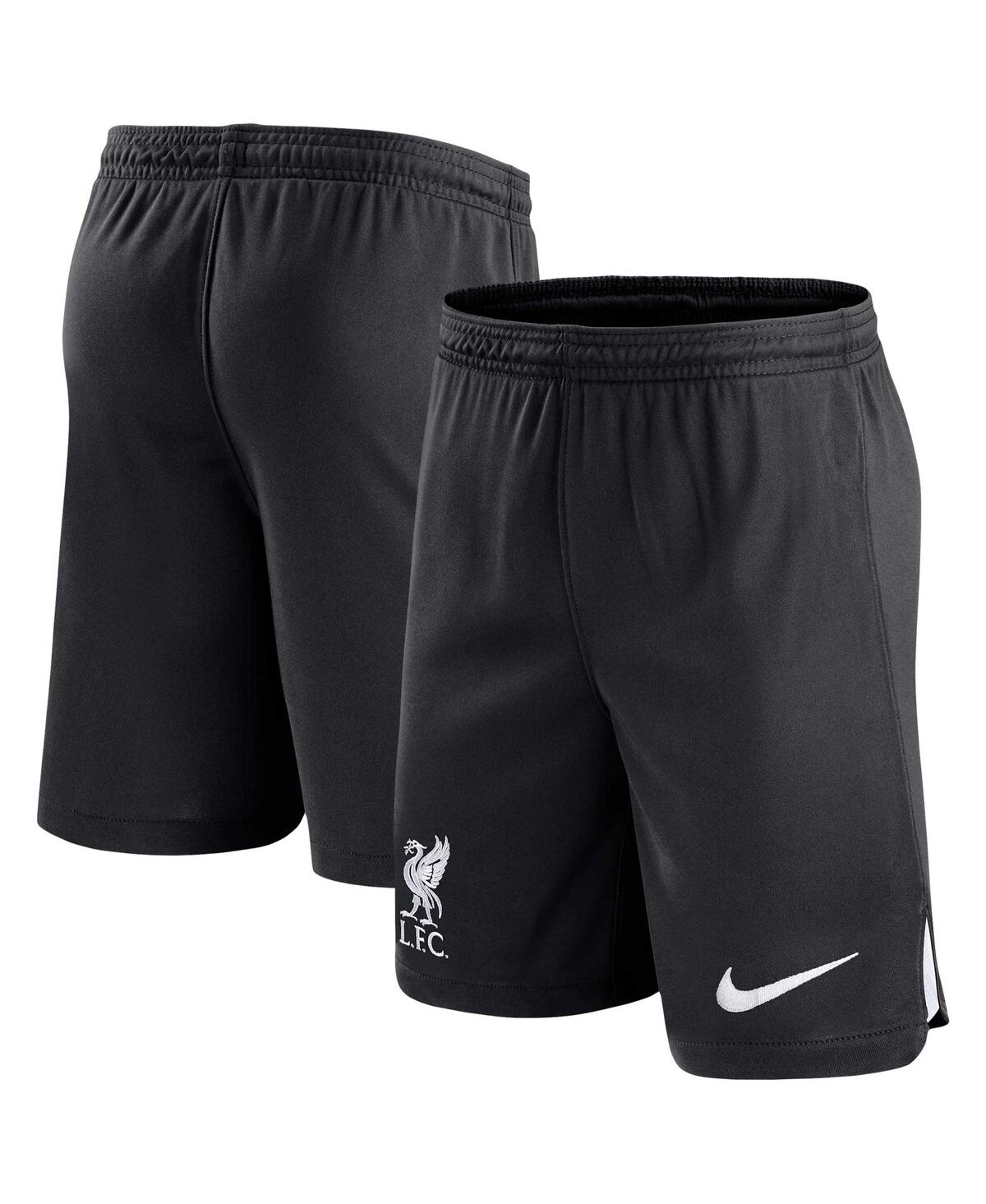 Nike Men's  Black Liverpool 2023/24 Stadium Performance Shorts