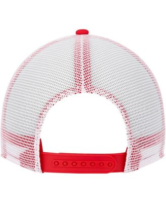 Men's Red Canada Soccer Classic99 Trucker Snapback Hat