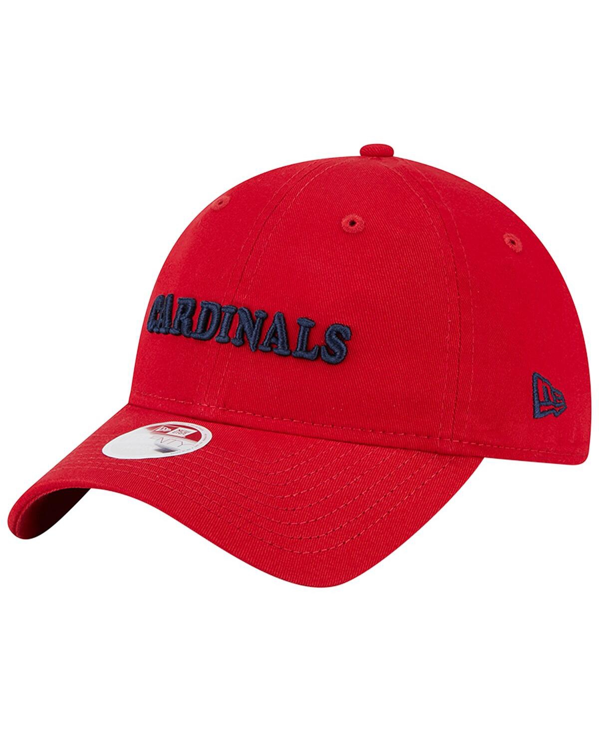 New Era Women's  Red Washington Nationals Shoutout 9twenty Adjustable Hat