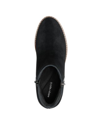 Women's Jayda Round Toe Casual Wedge Booties