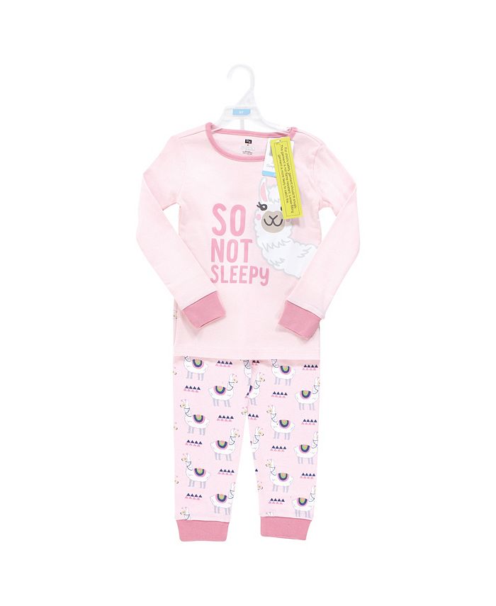Hudson Baby Baby Girls Cotton Pajama Set, Llama Macy's