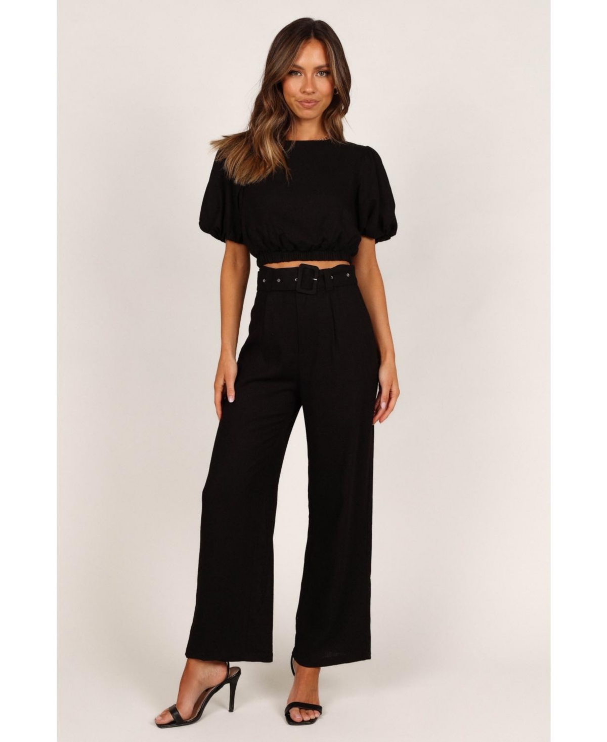 Shop Petal And Pup Women's Blakely Pant Two Piece Set In Black
