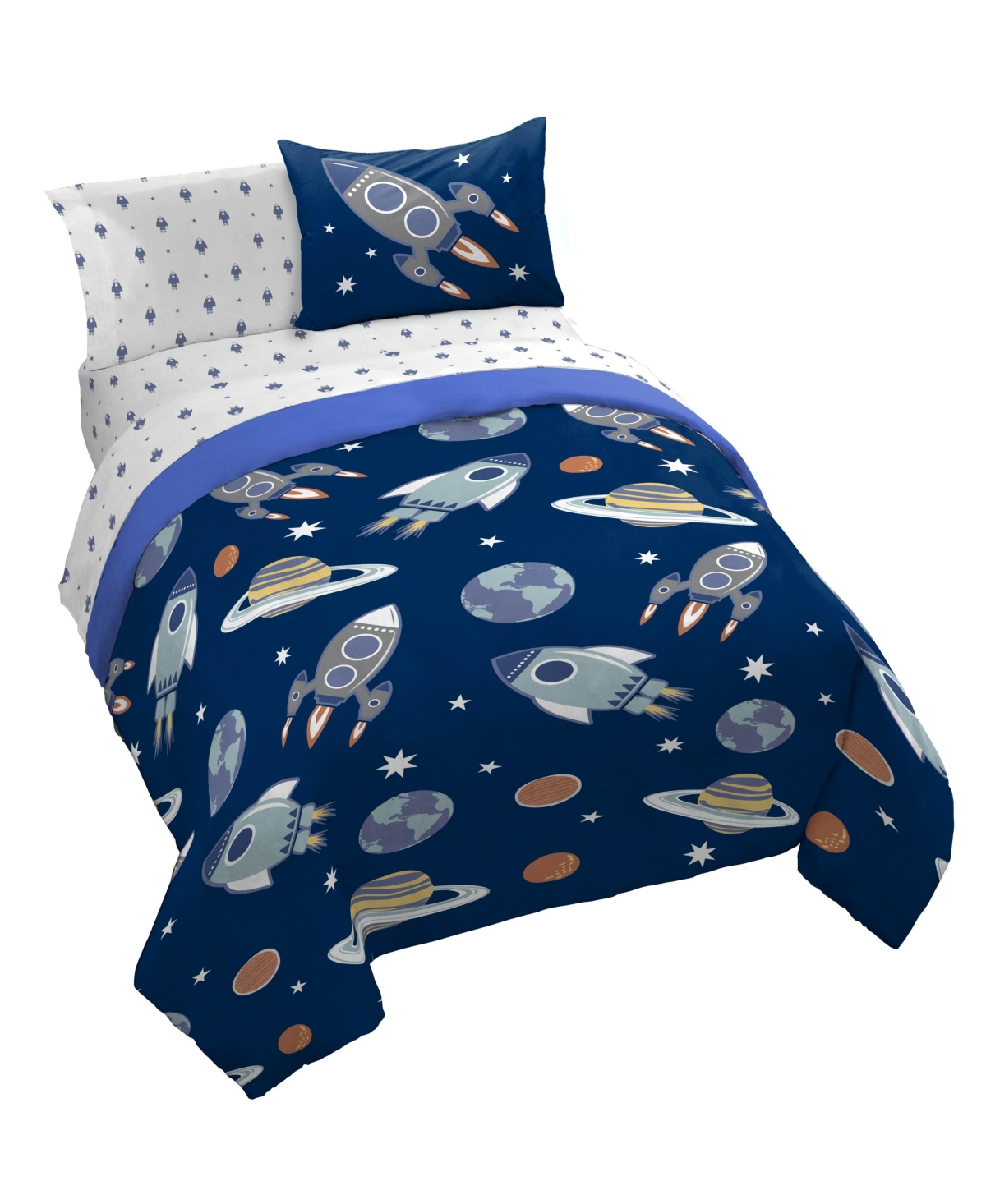 Saturday Park Outer Space 100% Organic Cotton Bed Set