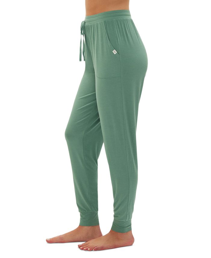 GAP Women's Long-Sleeve Pajama Top & Drawstring Jogger Pajama Pants ...