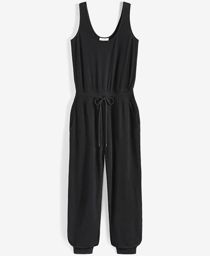 On 34th Women's Jersey-Knit Sleeveless Jumpsuit, Created for Macy's ...