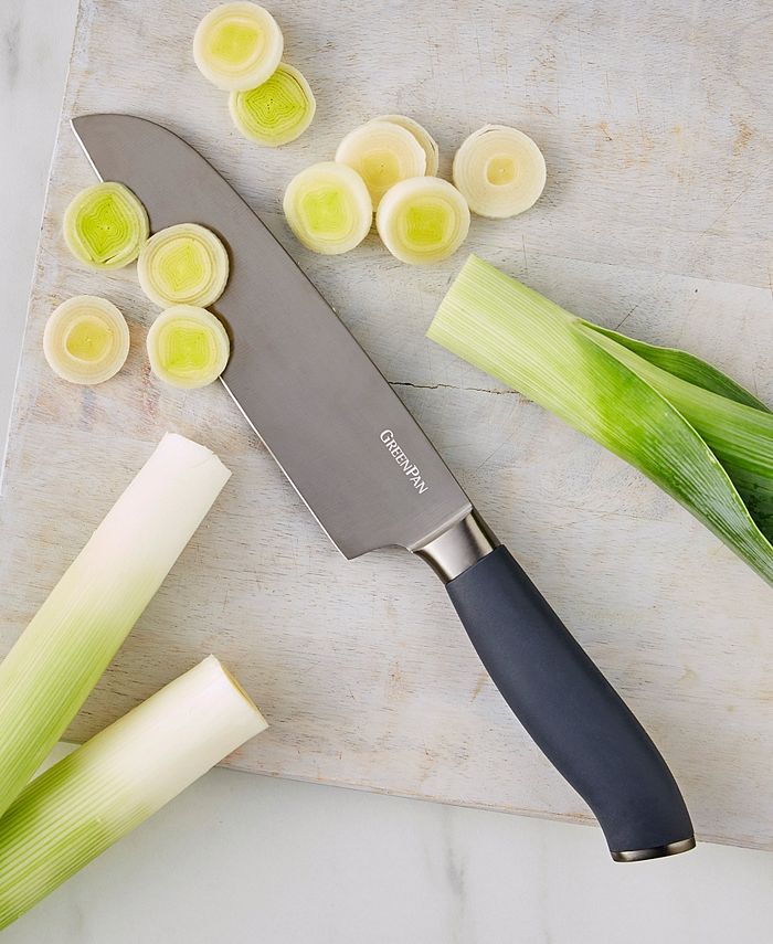 GreenPan Titanium 7" Santoku Knife Macy's