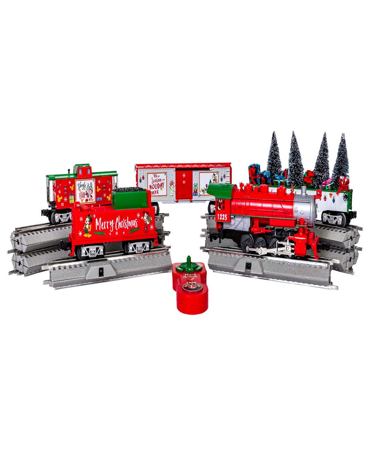 LIONEL DISNEY CHRISTMAS LIONCHIEF BLUETOOTH TRAIN SET WITH REMOTE 