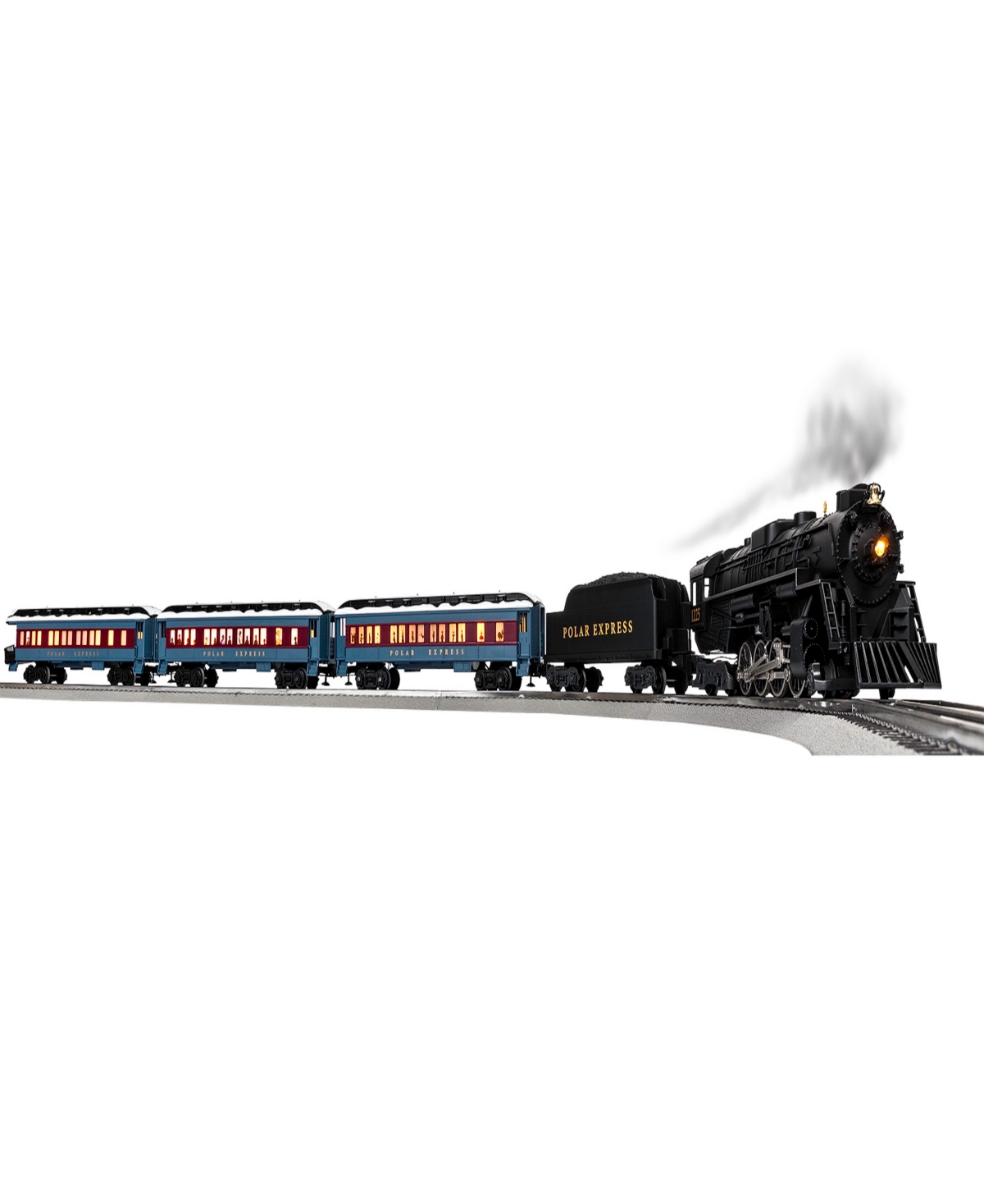 Shop Lionel The Polar Express Lionchief Bluetooth 5.0 Train Set With Remote In Multi