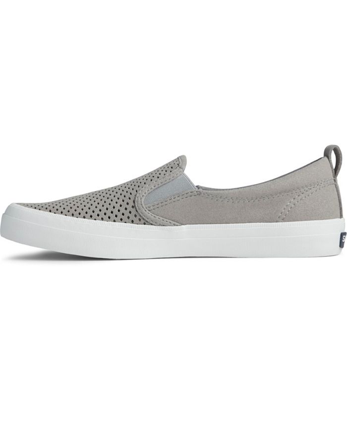 Sperry Women's Crest Twin Gore Perforated Slip On Sneaker - Macy's
