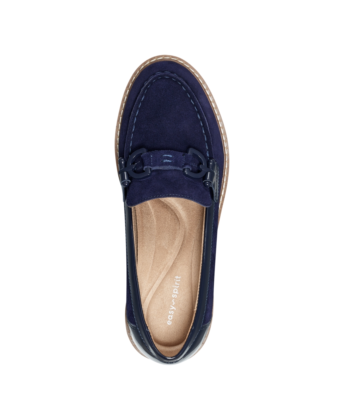 EASY SPIRIT WOMEN'S EFLEX KINNDLE LUG SOLE SLIP-ON LOAFERS 