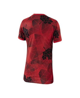Women's Red Canada Women's National Team 2023 Home Replica Jersey