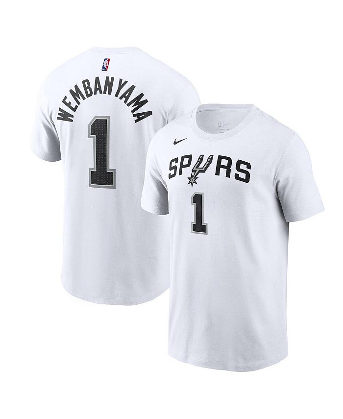 Victor Wembanyama shows San Antonio Spurs uniform number