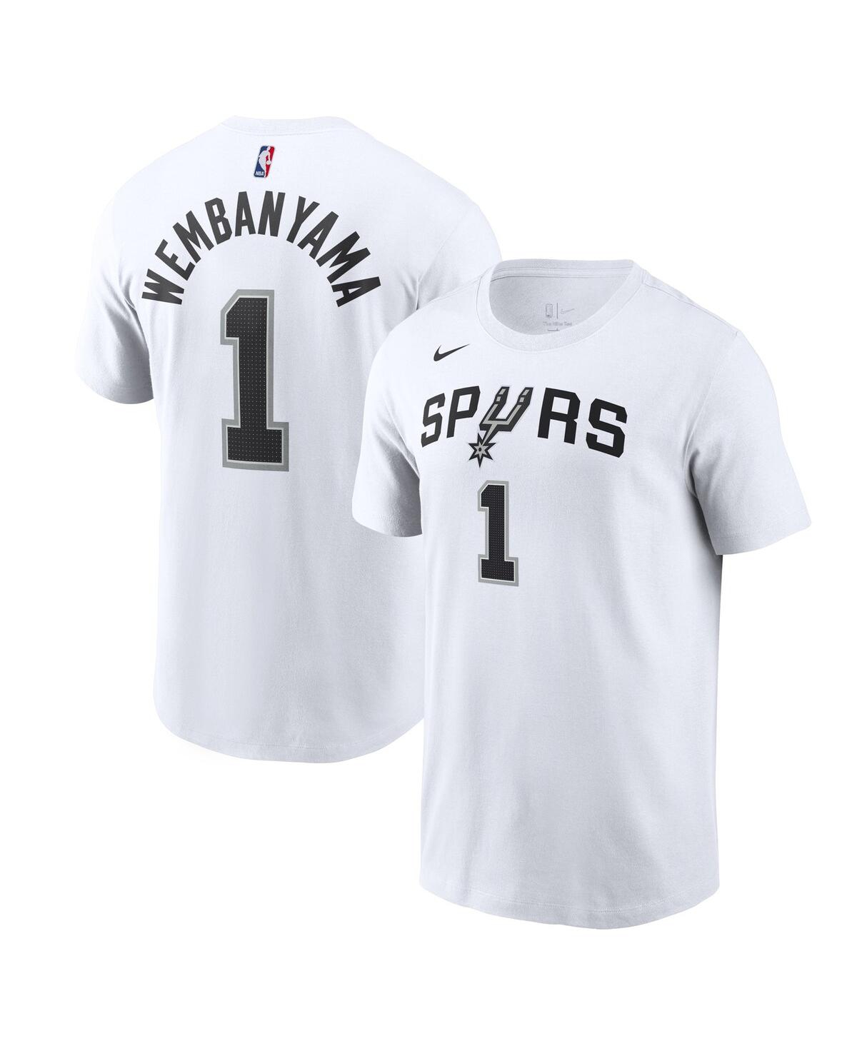 Shop Nike Men's  Victor Wembanyama White San Antonio Spurs 2023 Nba Draft First Round Pick Name And Number