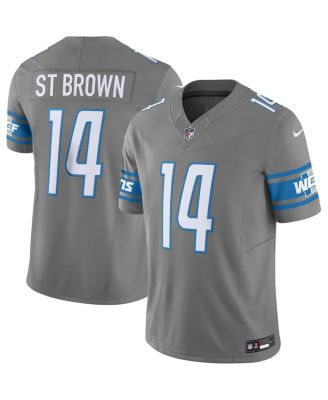 Men's Detroit Lions Amon-Ra St. Brown Nike White Player Game Jersey