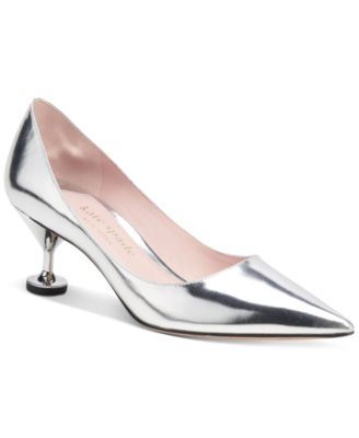 kate spade new york - Women's Garnish Slip-On Pointed-Toe Pumps