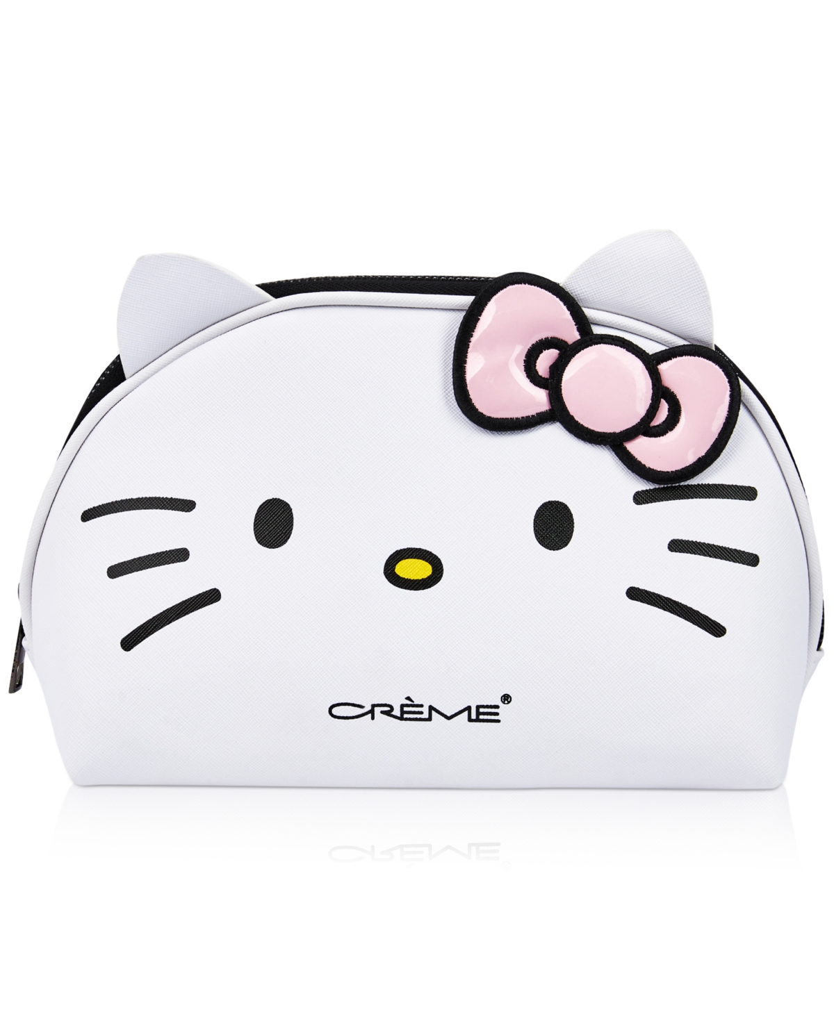 The Creme Shop Hello Kitty Dome Makeup Bag In Pink Bow