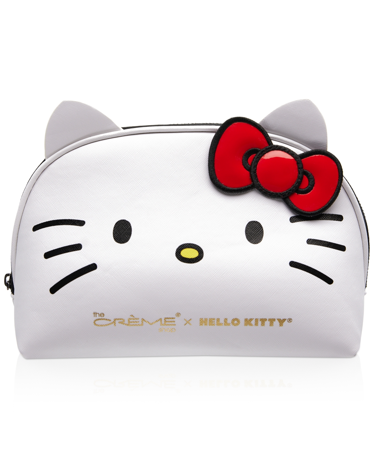 The Creme Shop Hello Kitty Dome Makeup Bag In Red Bow