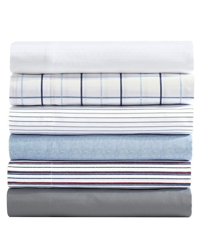 Nautica Skinny Yacht Stripe Microfiber Sheet Sets Macy's