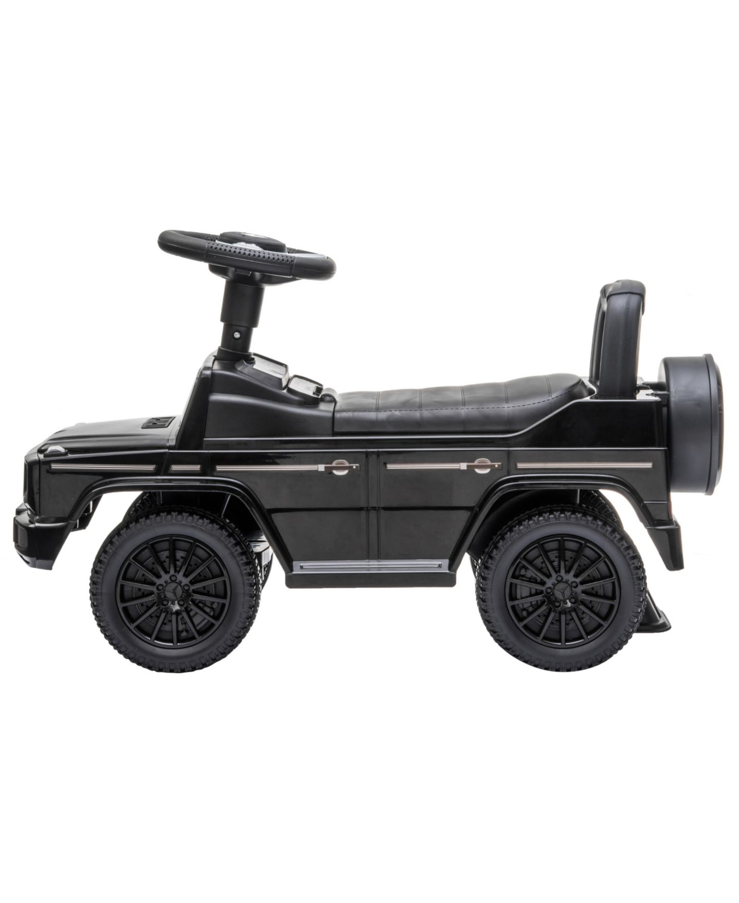 Детский реалистичный толокар-ходунки Best Ride on Cars Mercedes G-Wagon, цвет: Чёрный — фото 2