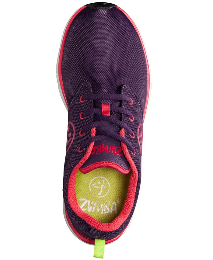 Zumba Women's Fly Print Training Sneakers from Finish Line Macy's