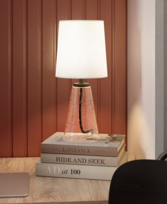 Quimby 15.75" Linen Shade Tall Mini Lamp