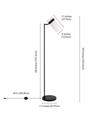 Marsden 60" Linen Shade Tall Floor Lamp