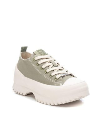 Xti - Women's Canvas High-Top Sneakers