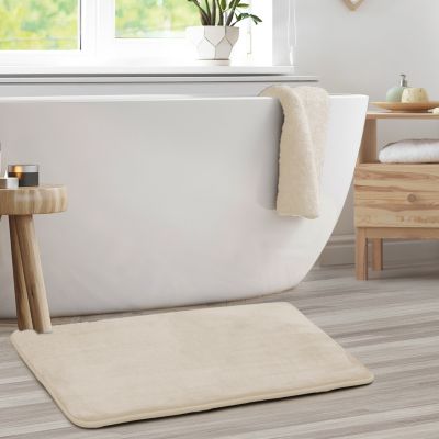 Non-Slip, Ultra Soft Plush, Memory Foam Bath Rug - Large 20"x32"