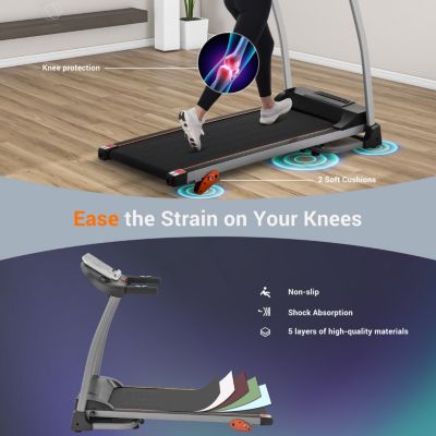 Streamdale Foldable Home Treadmill, 1.5HP