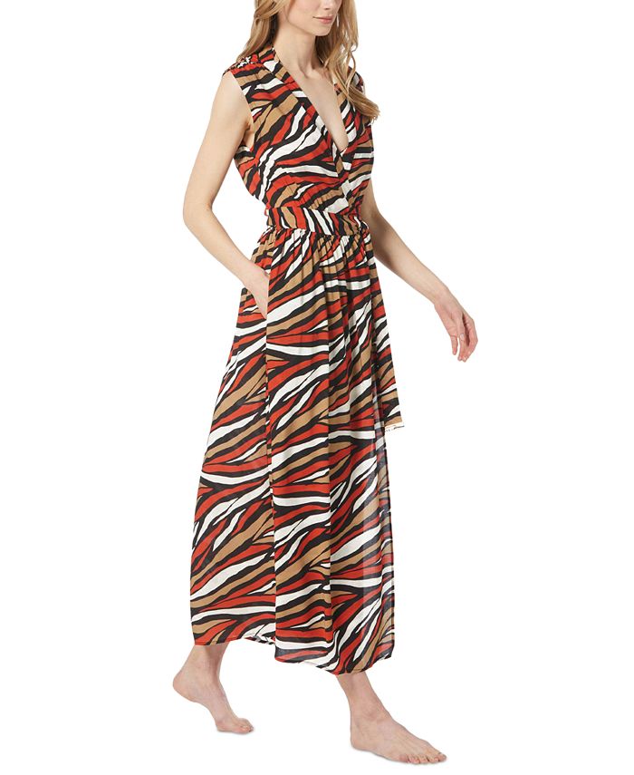 Michael Kors Women's Sleeveless Wrap Dress CoverUp Macy's