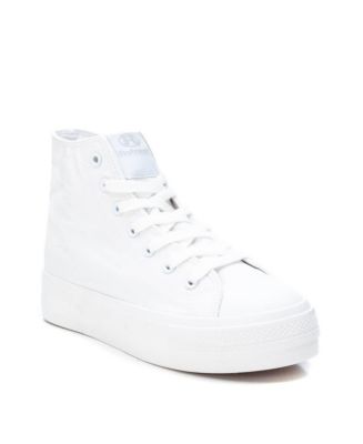 XTI Women's Canvas High-Top Sneakers By - Macy's