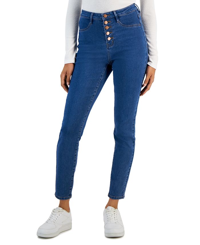 Dollhouse Juniors High Rise Curvy Skinny Jeans Macy s