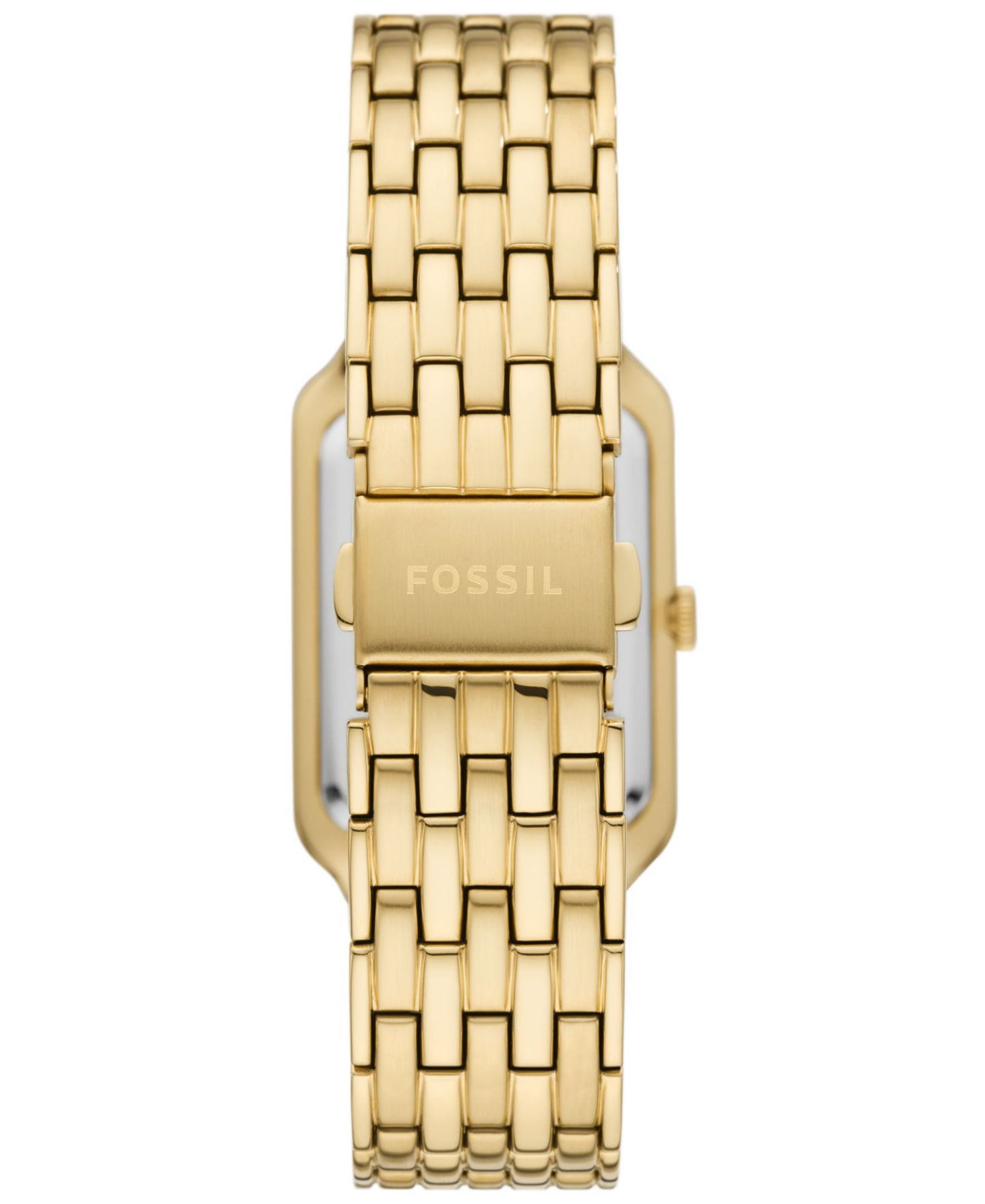 Женские часы Fossil Raquel Three-Hand Date Gold-Tone Stainless Steel Watch, 26mm — фото 4