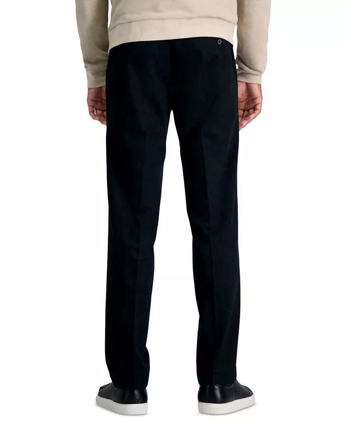 Men’s Premium No Iron Khaki Straight-Fit Stretch Flat-Front Pants - thumbnail 3
