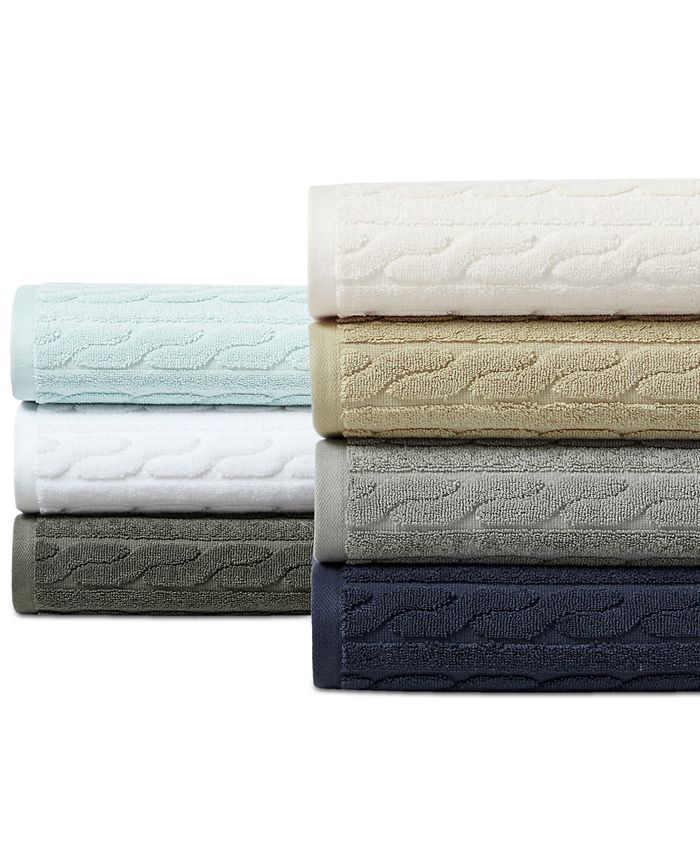 Lauren Ralph Lauren Sanders Cable Bath Towel Macy's