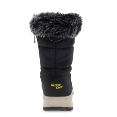 Womens Pine Faux Fur Mid Cold Weather Boot
