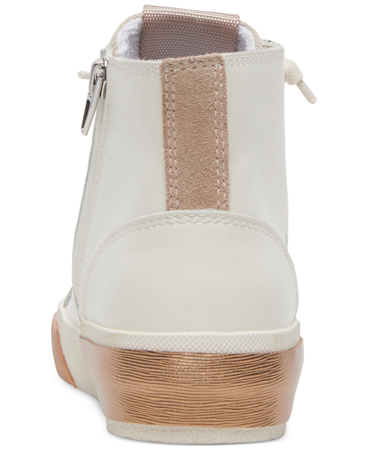 Dolce Vita Women's Zohara High-Top Lace-Up Sneakers -Tan