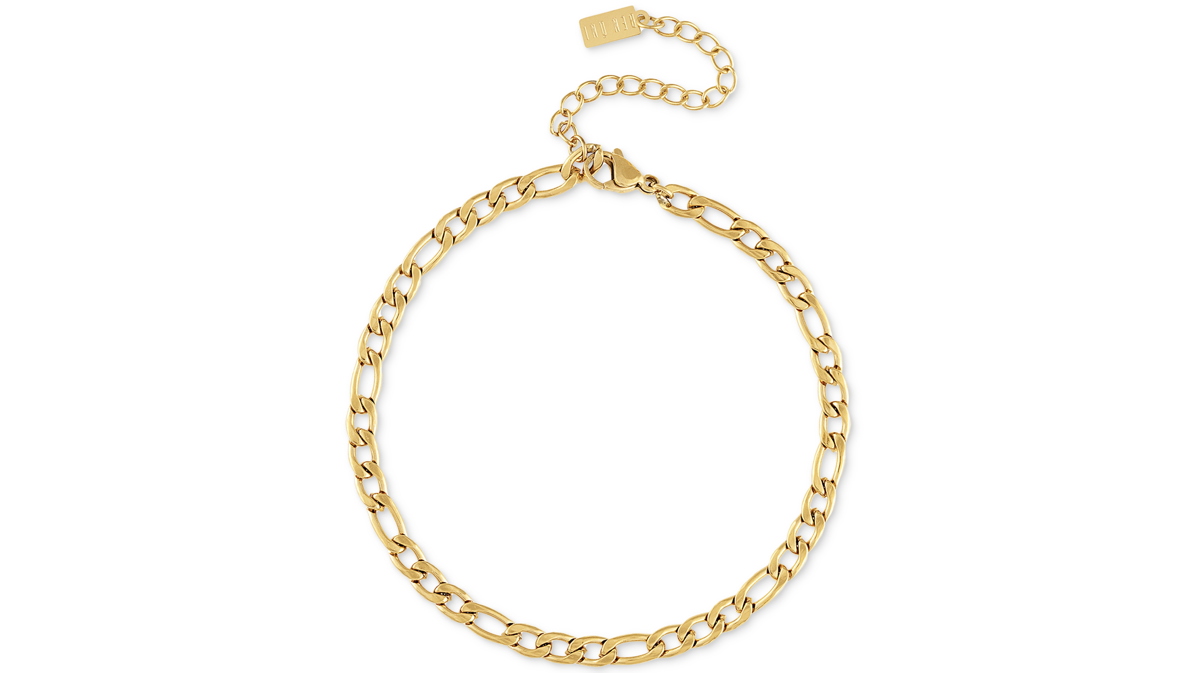 Classic Anti-Tarnish Figaro Chain Anklet