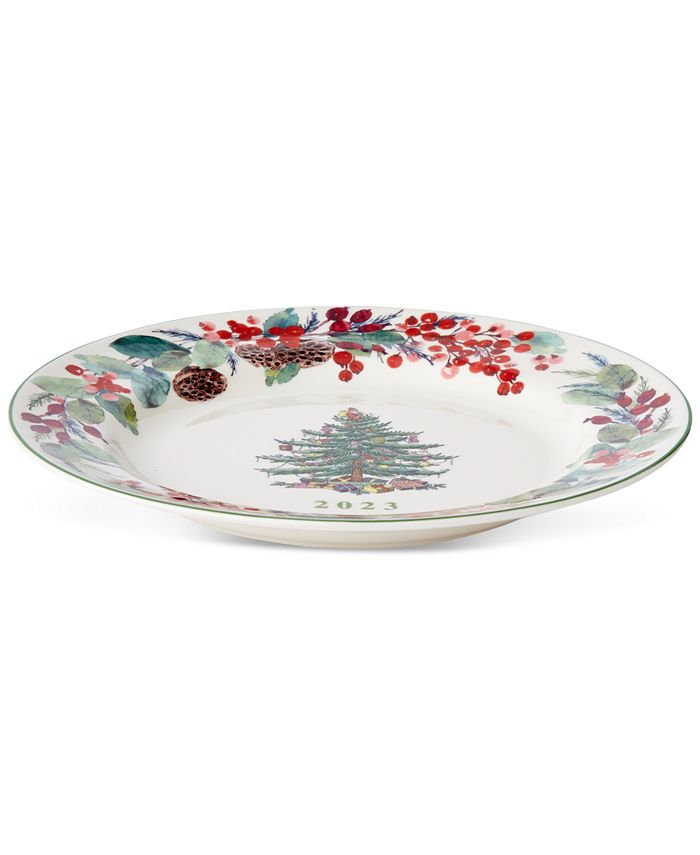 Spode Christmas Tree Annual 2023 Collector's Plate Macy's