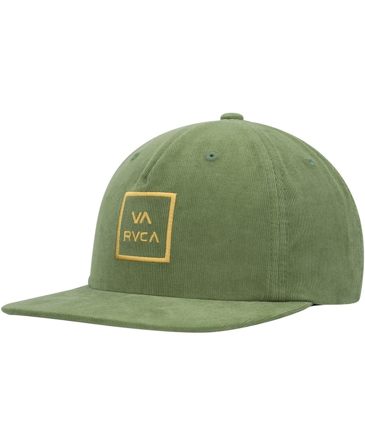 Rvca Men's  Green Freeman Snapback Hat