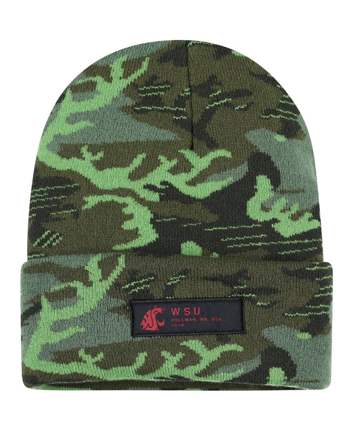 Nike Men's  Camo Washington State Cougars Veterans Day Cuffed Knit Hat