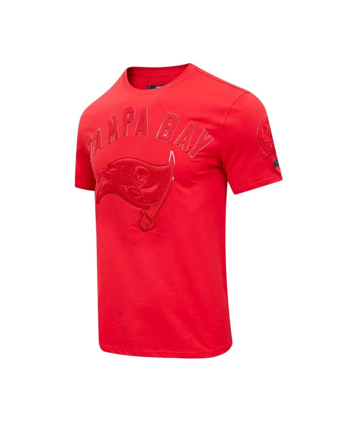Shop Pro Standard Men's  Tampa Bay Buccaneers Triple Red T-shirt